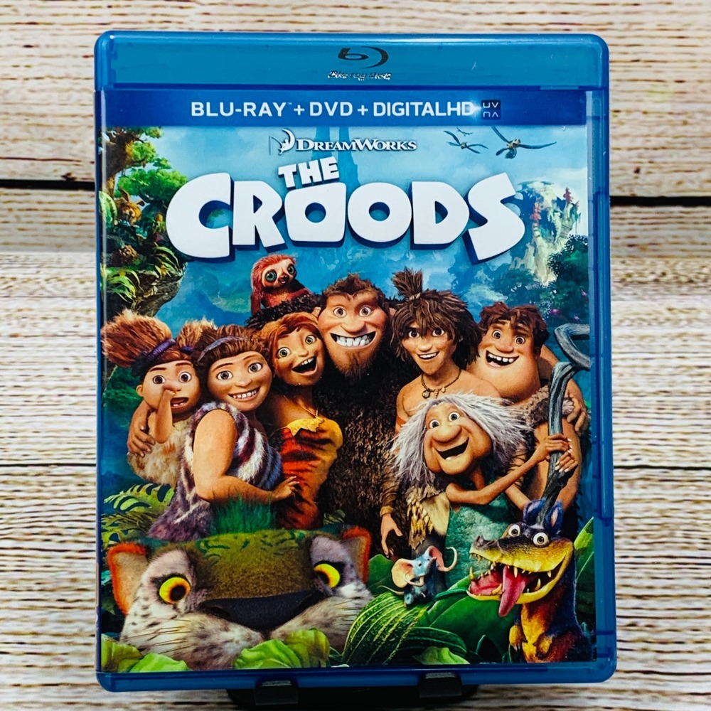 The Croods [Blu-Ray + DVD 2013] Dreamworks  Animated Movie‎